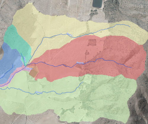 Estudio Hidrológico e Hidráulico de los Cauces que discurren en torno a la parcela 32, polígono 6, municipio de Tobarra, Albacete